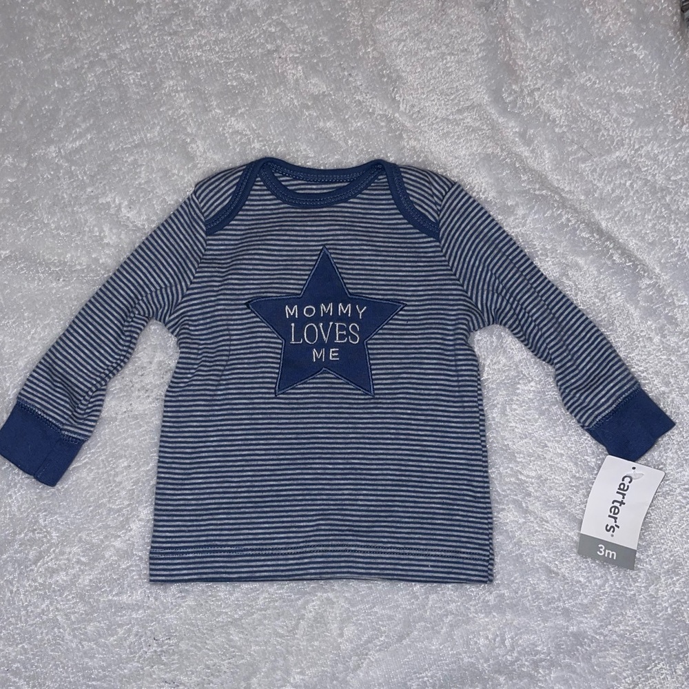 Carters Mommy Loves Me long sleeve top